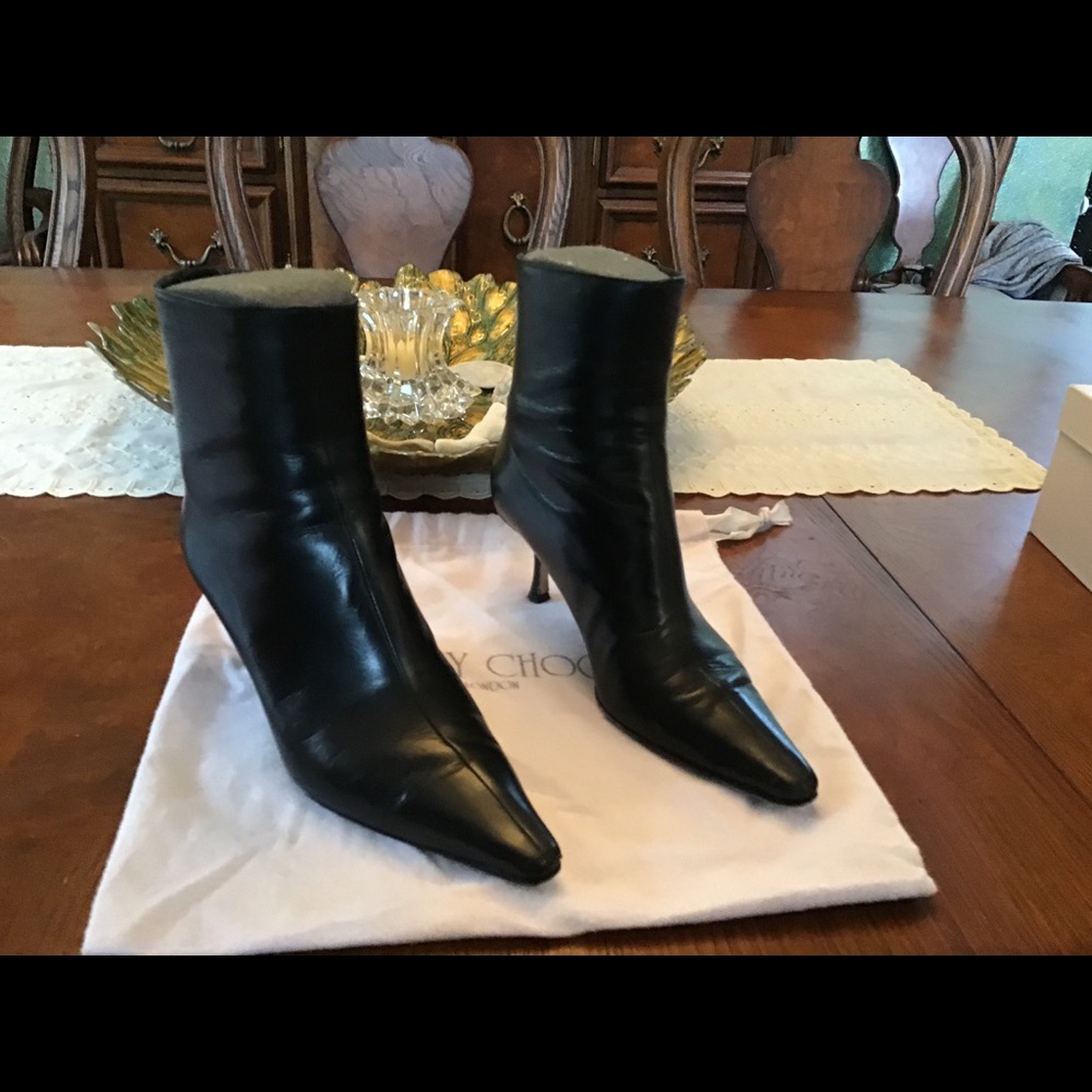 Jimmy Choo kitten heel boot